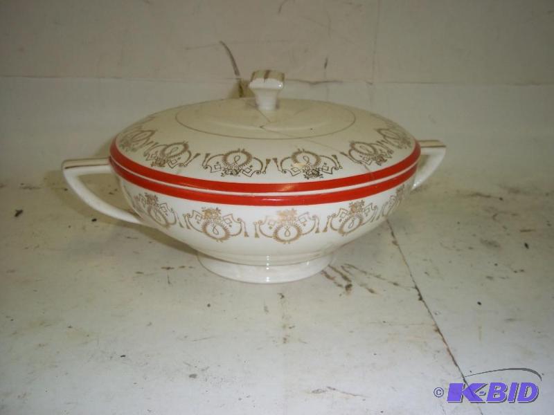 Antique Bowl with cover...