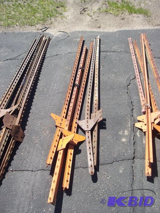 5 Steel Fence Post...