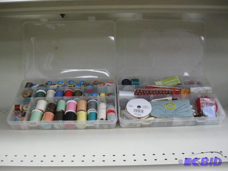 Lot Of Thread And Sewing items...