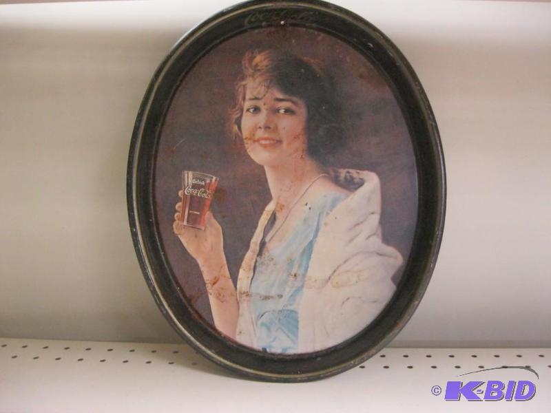 Vintage Coca Cola Tray - Some Wear,...