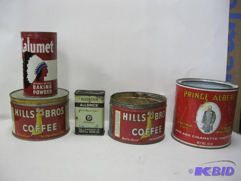 Lot Of Vintage Tins And Cans...