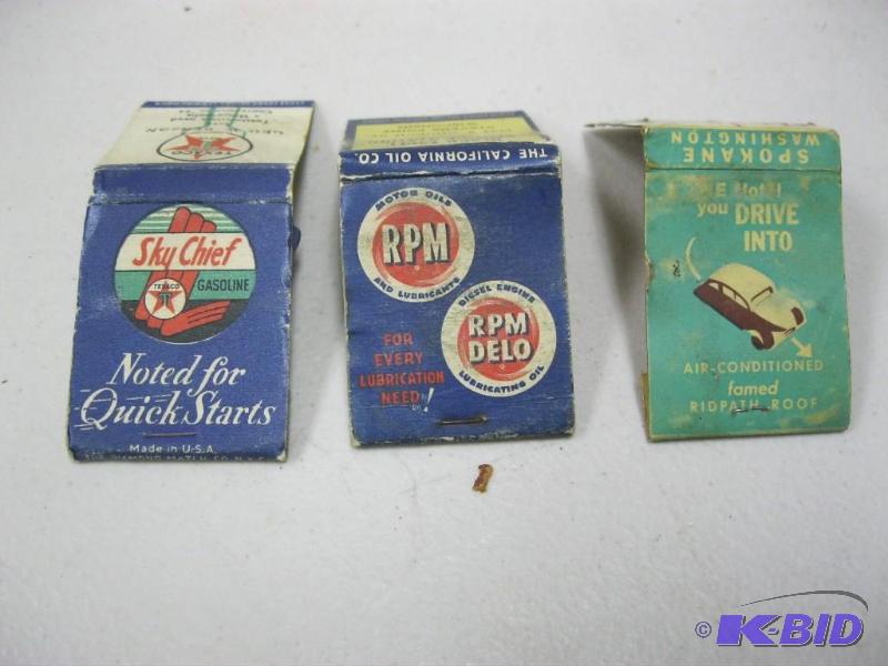 Lot Of Vintage Matchbook...