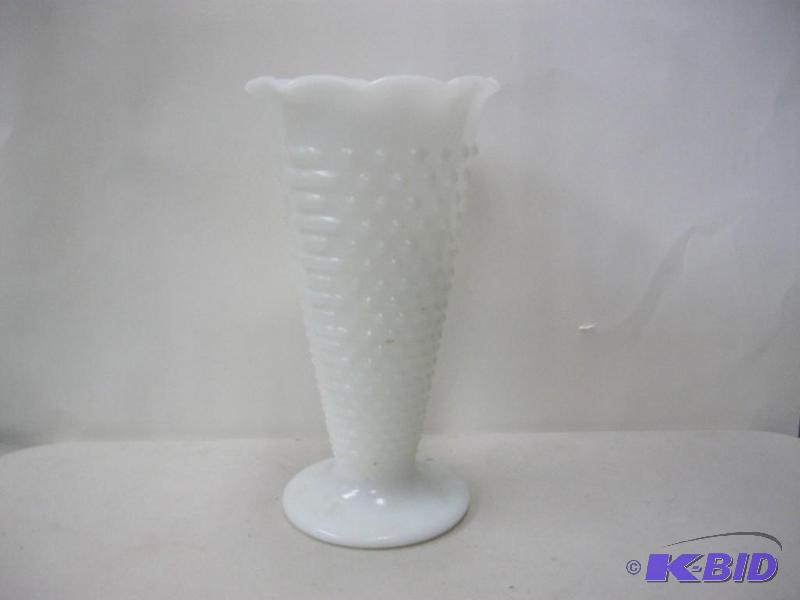 Large Milk Glass Vase...