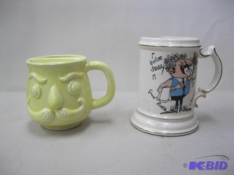 Lot Of Mustache Mugs...