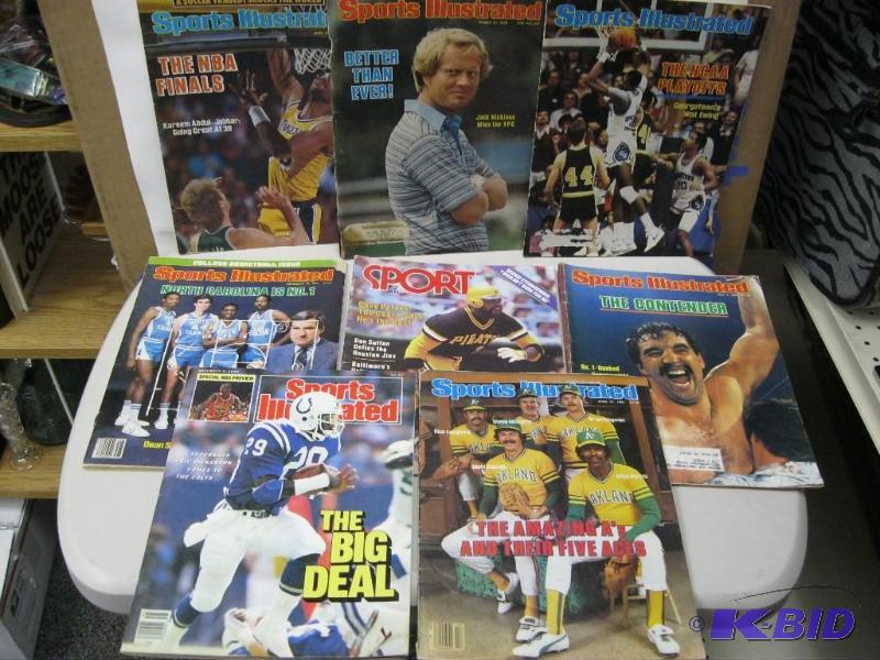 Lot Of Vintage Sports Illustrated &...