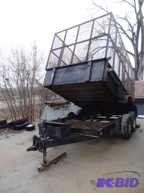 2004 Maxi dump trailer. 14,000 GVW....