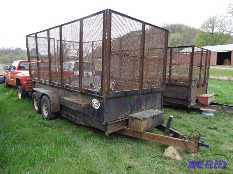 2003 Hand dump trailer. 4J6DB14273B...
