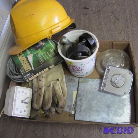 Tapes, Hard Hat, Gloves