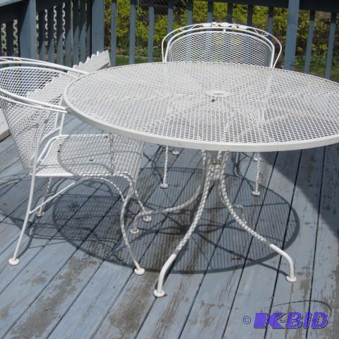 Patio Table, Chairs