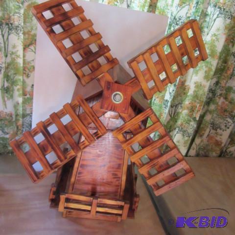 Wood Windmill