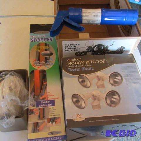Motion Lights, CO Detector