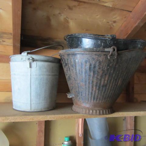 Pails and Ash Buckets