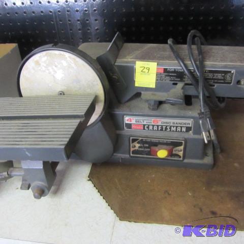 Belt and Disk Sander