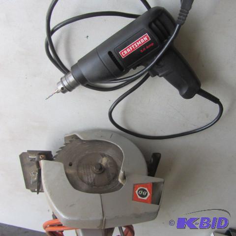 Circular Saw, Drill