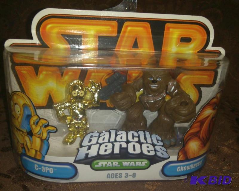 lot 13 image: Star Wars Galactic Heroes which includes C-3P...