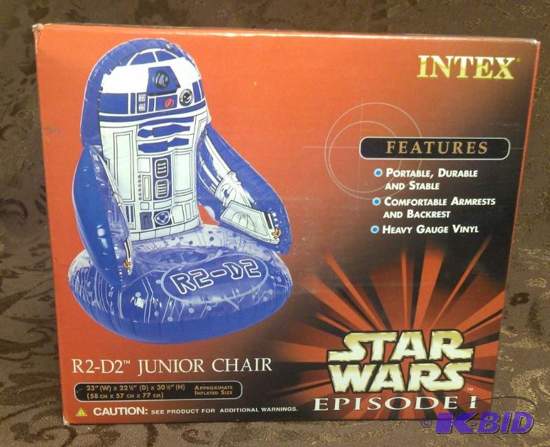 lot 22 image: Star Wars Episode 1 R2-D2 Junior Inflatable C...