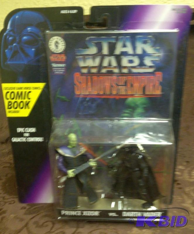 lot 32 image: Star Wars 2 Pack with BONUS COMIC BOOK Shadow...