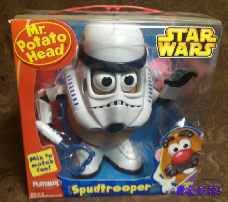lot 36 image: Star Wars Mr. Potato Head Spud Trooper Never ...