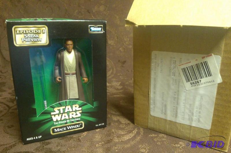 lot 51 image: Star Wars Episode I Sneak Preview Figure Mace...