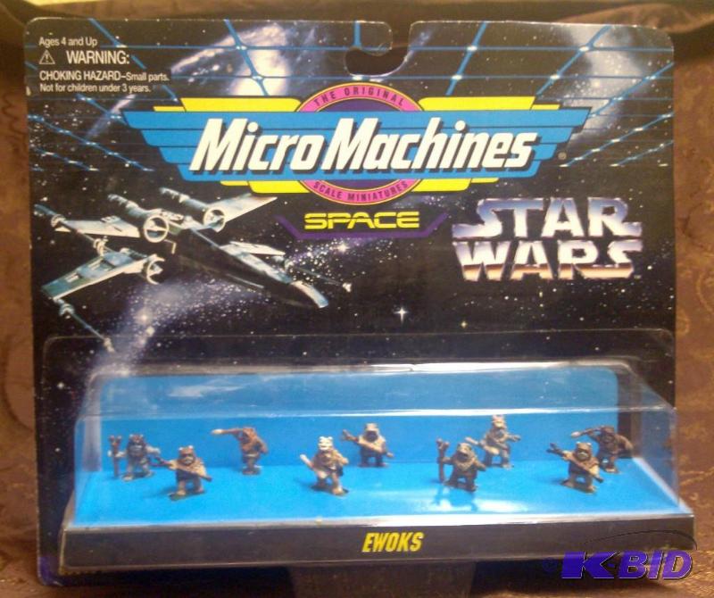 lot 56 image: Star Wars Micro Machines Ewoks Never been ope...