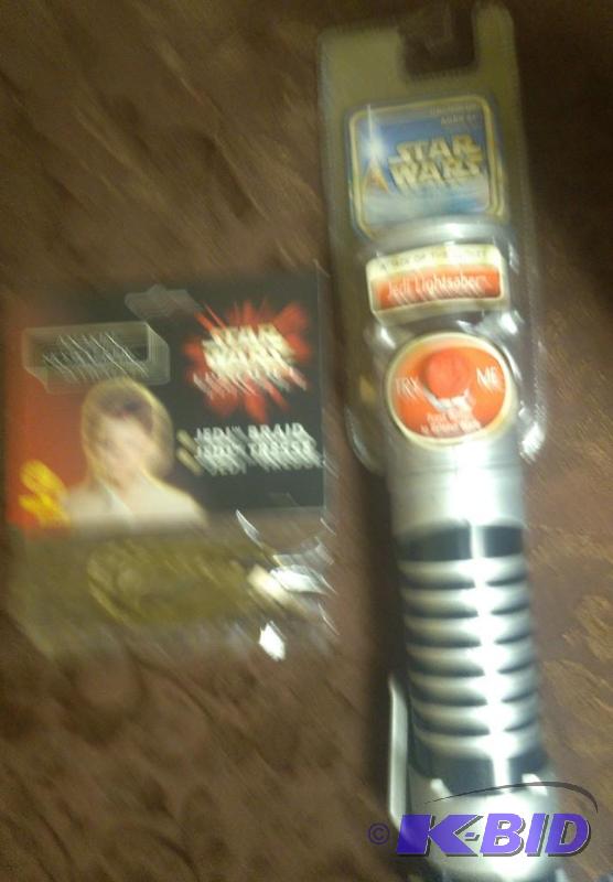 lot 59 image: Star Wars Attack of the Clones Jedi Lightsabe...