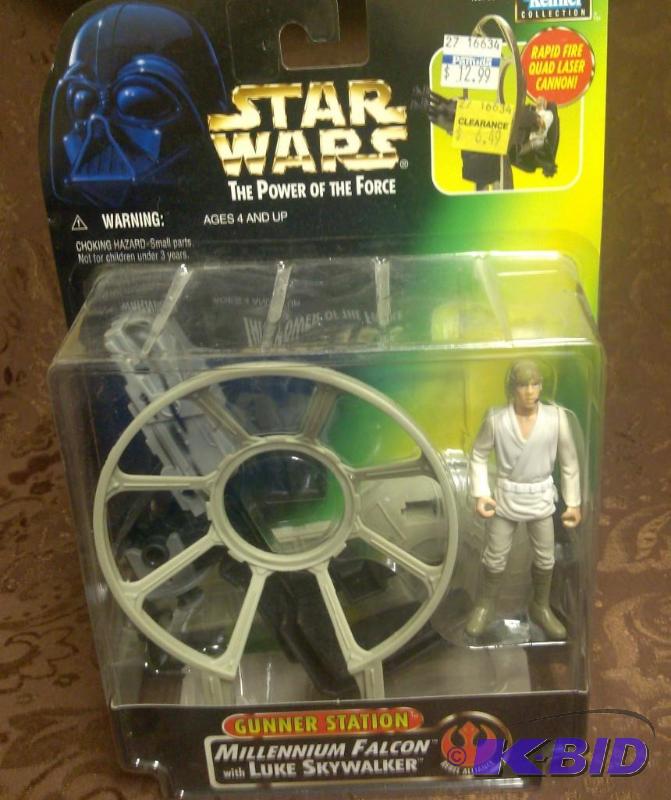 lot 60 image: Star Wars Gunner Station Figure Millennium Fa...