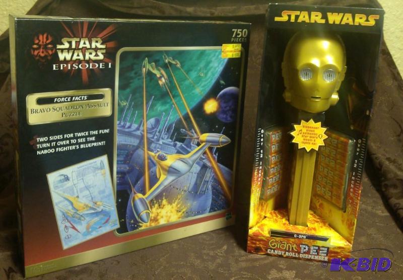 lot 65 image: Star Wars Lot of 2 Episode I Bravo Squadron A...
