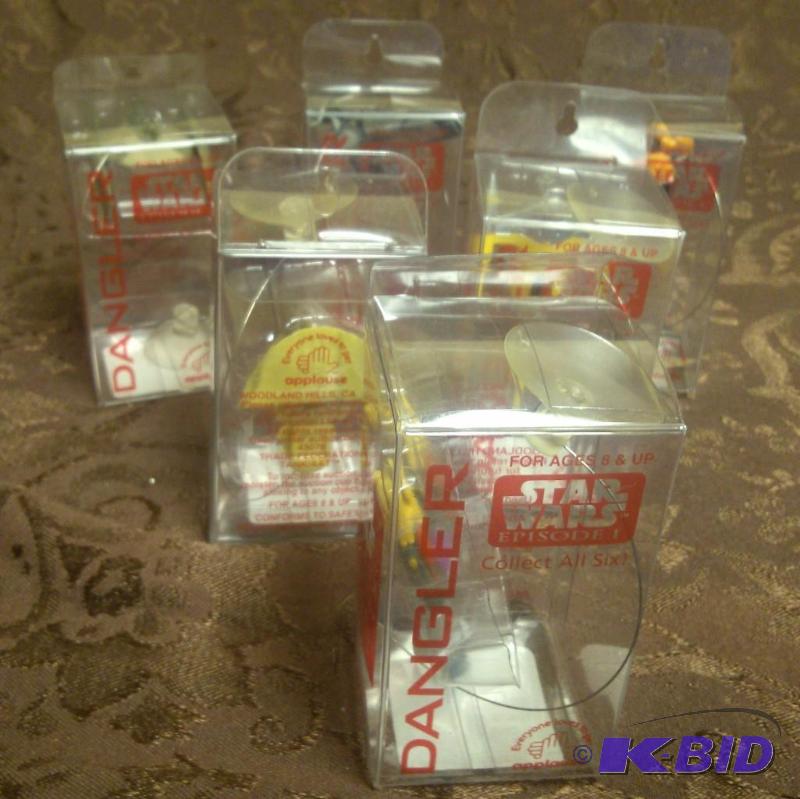 lot 69 image: Star Wars Lot of 6 Danglers Sebulba Pod Race...