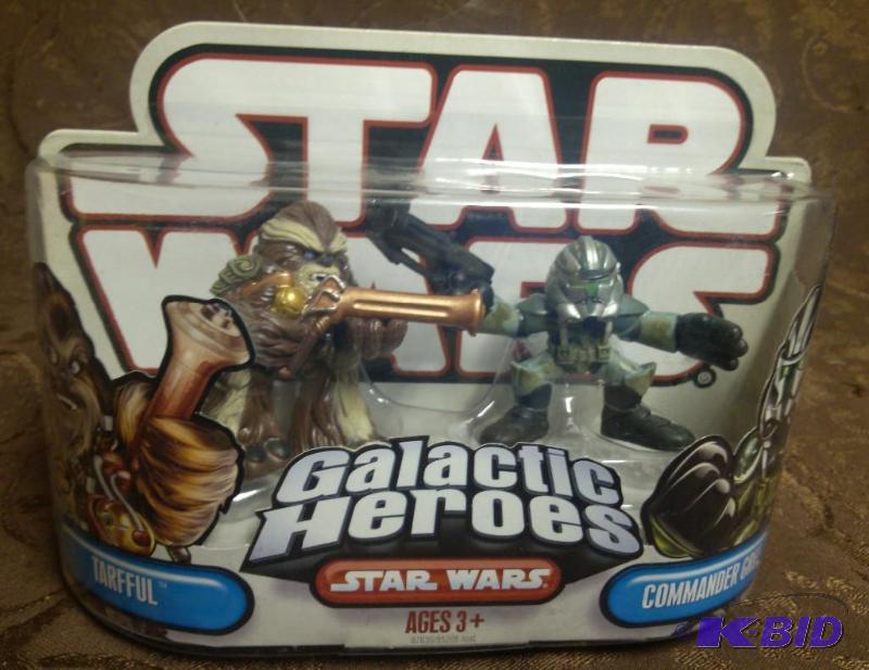 lot 70 image: Star Wars Galactic Heroes Tarfful & Comma...