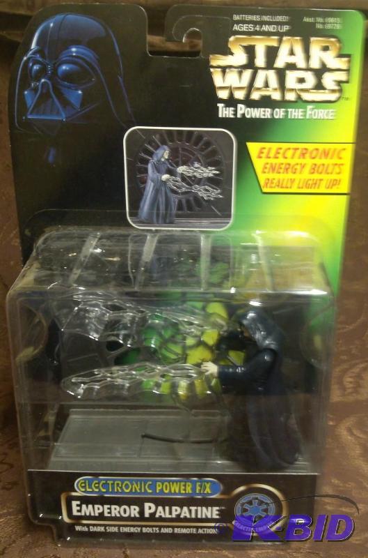 lot 75 image: Star Wars Electronic Power FX Emperor Pappat...
