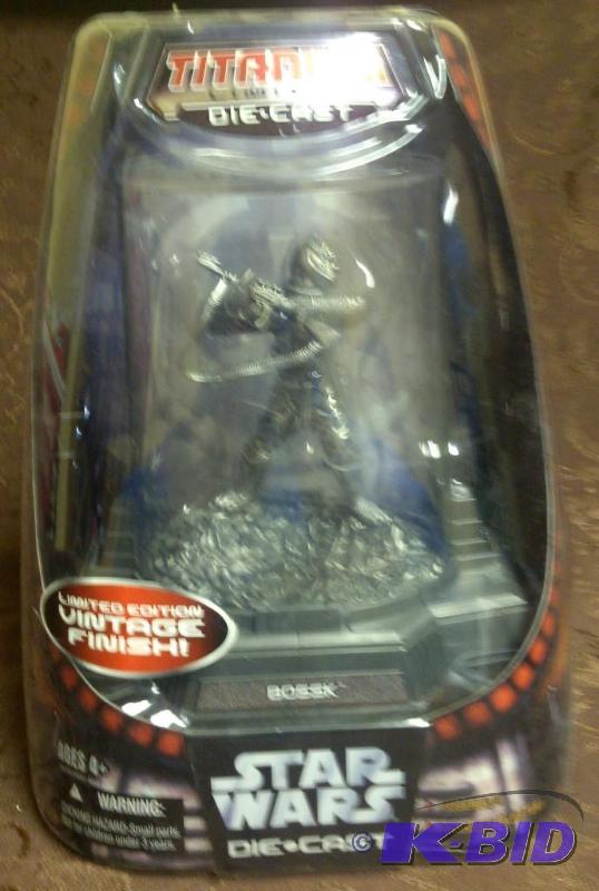 lot 78 image: Star Wars Micro Machine Titanium Die Cast Bos...