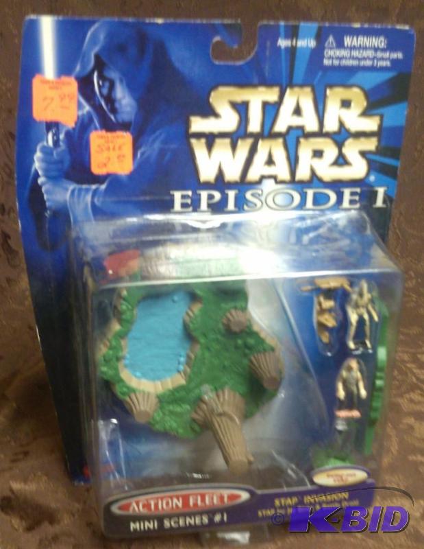 lot 79 image: Star Wars Episode 1 Action Fleet Mini-scenes ...