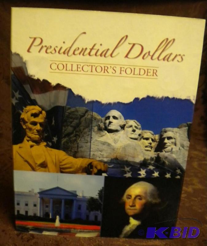 lot 142 image: COIN SUPPLIES COLLECTORS FOLDER BOO...