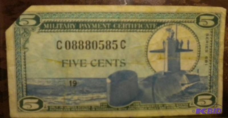 lot 23 image: UNITED STATES MILITARY PAYMENT COUP...