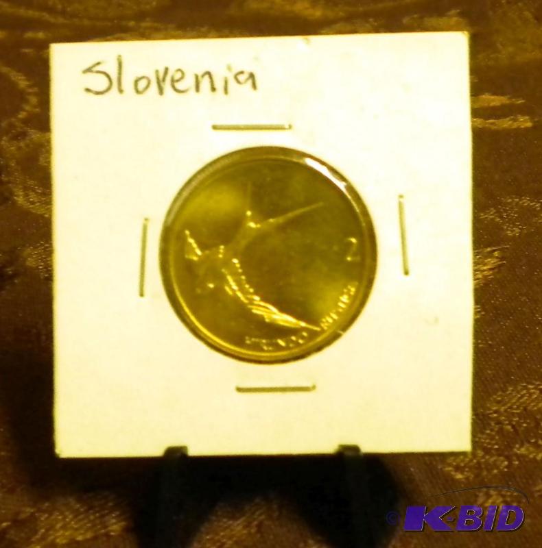 lot 60 image: FOREIGN COIN SLOVENIA...
