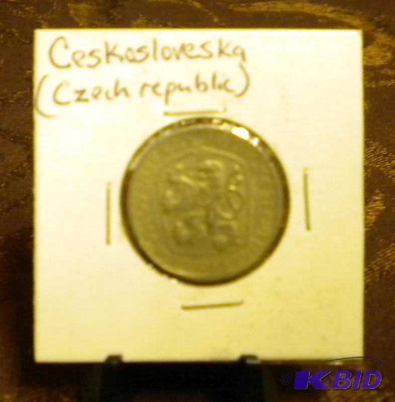 lot 69 image: FOREIGN COIN CESKOSLOVESKA...