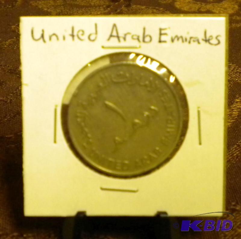 lot 70 image: FOREIGN COIN UNITED ARAB EMIRATES...