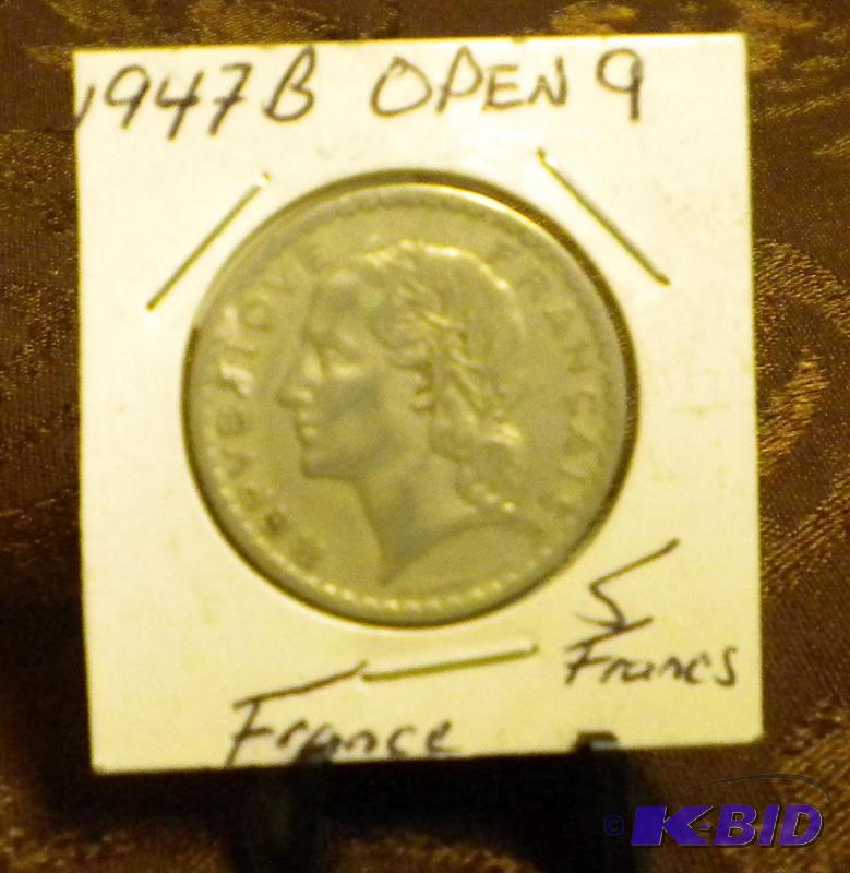 lot 71 image: FOREIGN COIN FRANCE 1947...