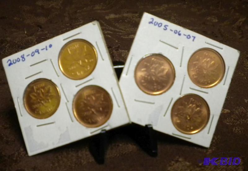 lot 75 image: CANADA PENNY ONE CENT COIN 2005-06-...