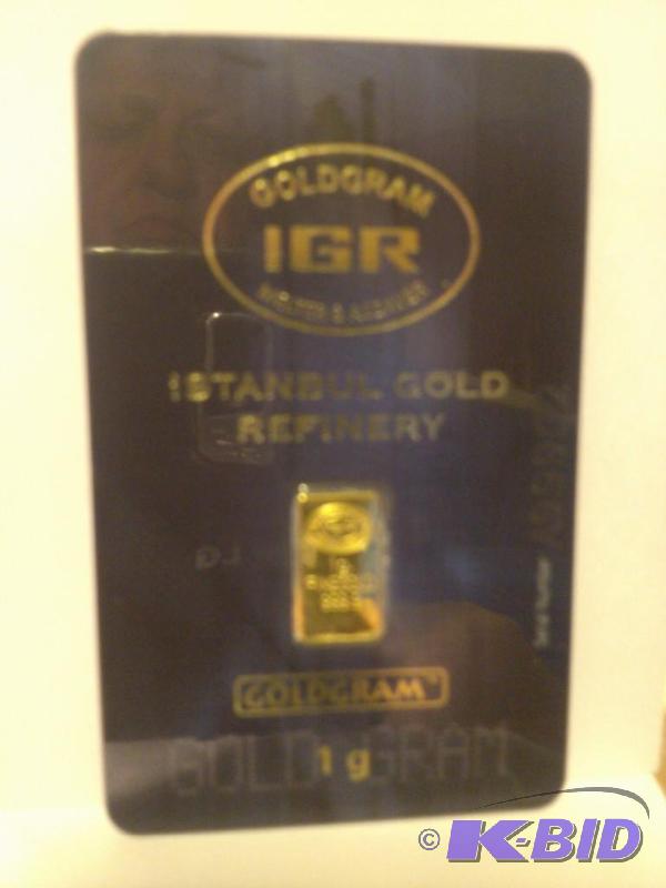 IGR CERTIFIED AND SEARALIZED ONE GR...