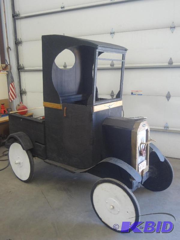 1950s Folk Art ParadeClown Car Pi...