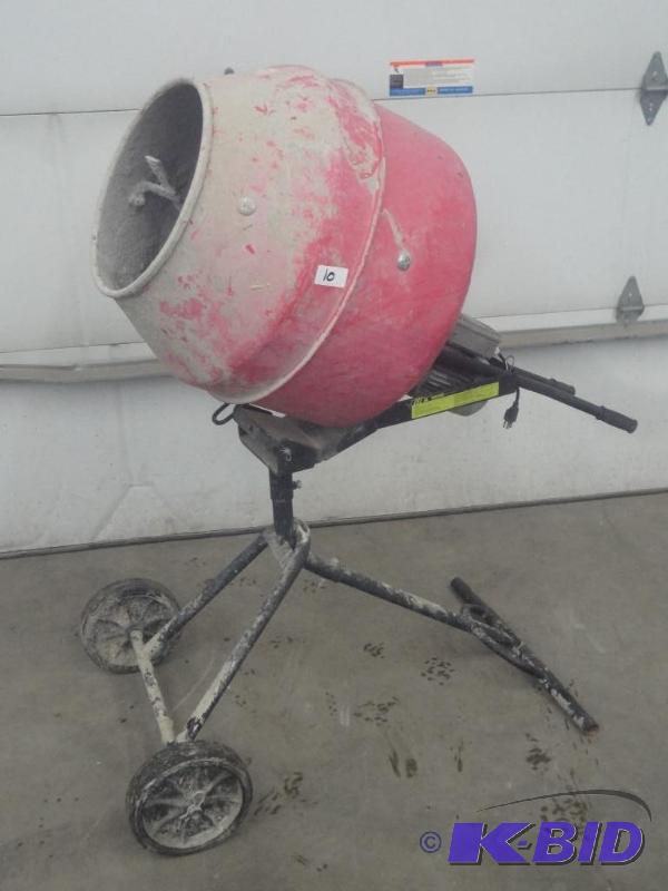 Husky Portable Electric 120Volt Cem...