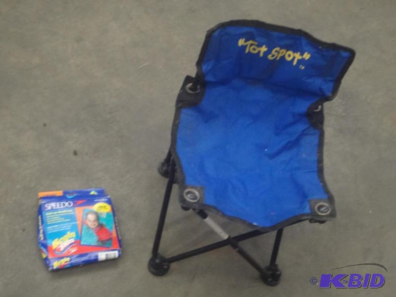 (1) Toddlers Camp Chair &amp (1) S...
