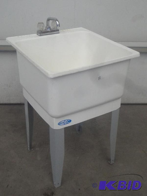 Utilitub Wash Sink With Stand &amp...