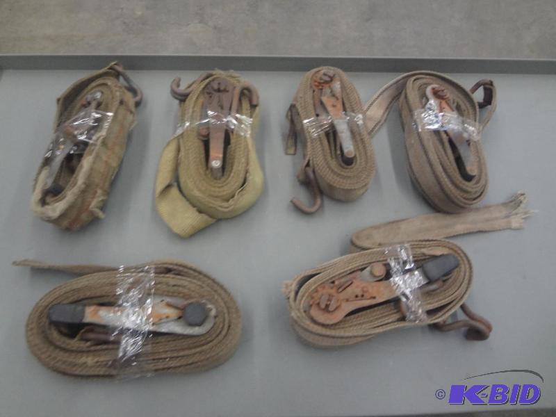 (6) Heavy Duty Ratchet Straps...