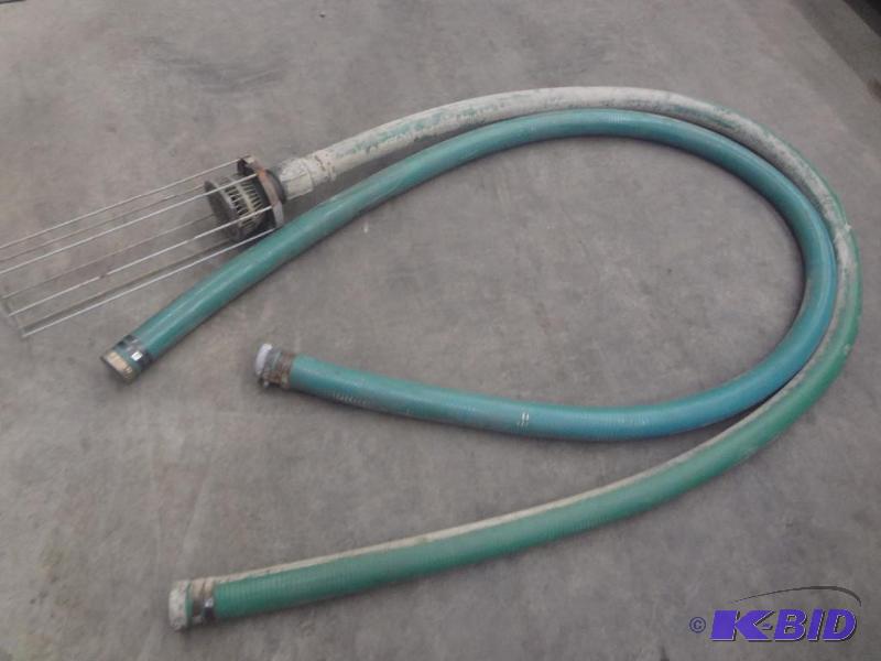 (2) 4&quot Trash Pump Hoses...