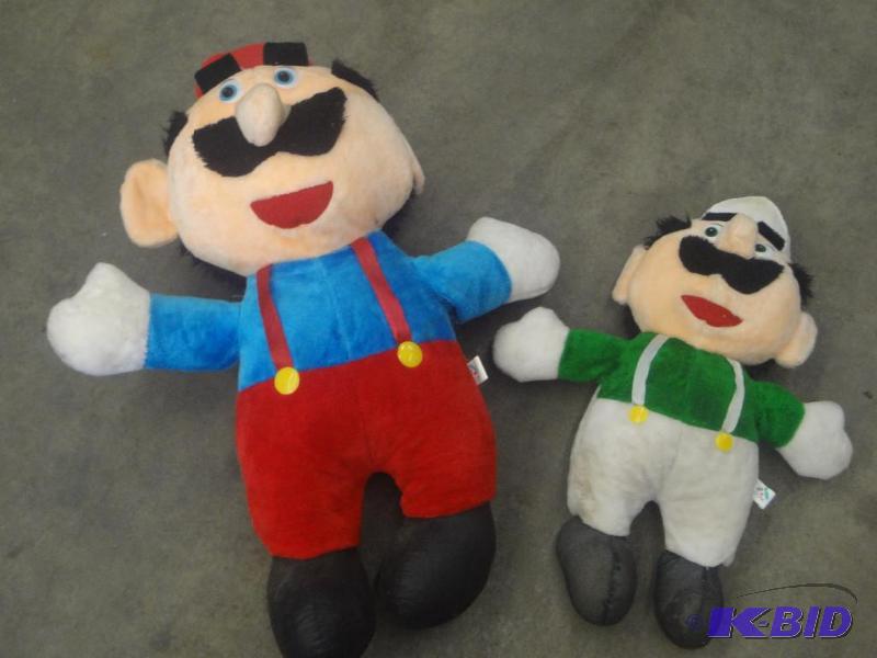 Mario &amp Luigie Stuffed Dolls, 3...