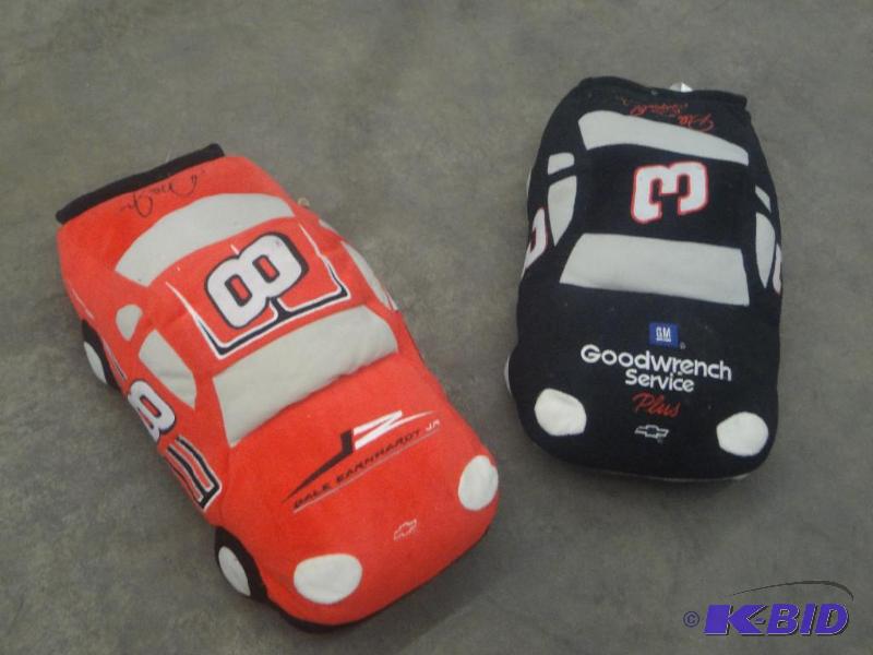 (2) Stuffed Nascar Pillows...
