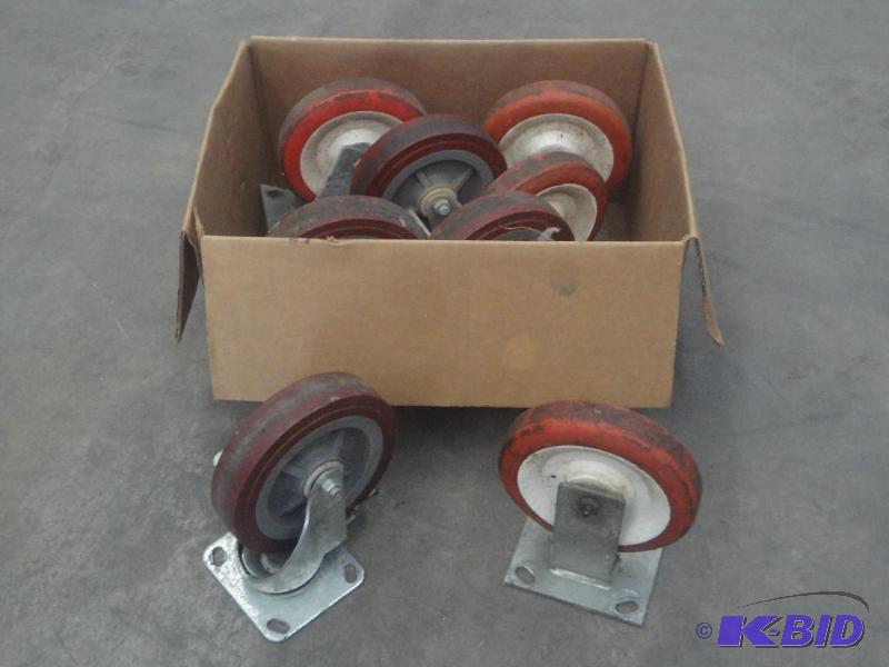 (8) 6&quot Industrial Caster Wheel...