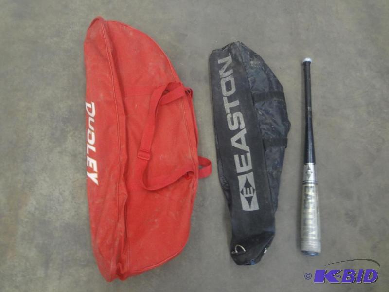 (2) Baseball Bags &amp (1) Bat...
